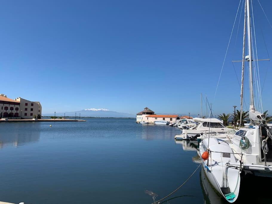 T2 Neuf + Bateau / Piscine Super Infrastructures Διαμέρισμα Le Barcarès Εξωτερικό φωτογραφία