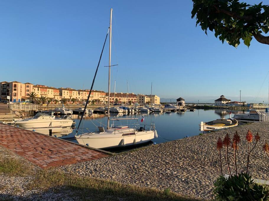 T2 Neuf + Bateau / Piscine Super Infrastructures Διαμέρισμα Le Barcarès Εξωτερικό φωτογραφία